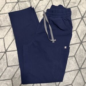 FIGS Yola skinny. High waisted small regular in a navy blue